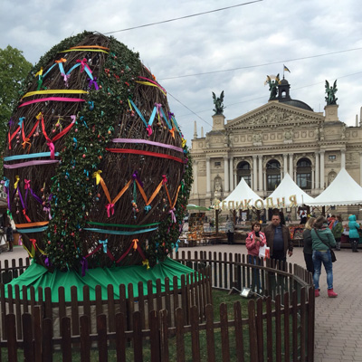 EASTER in LVIV and AMSTERDAM TULIP FESTIVAL